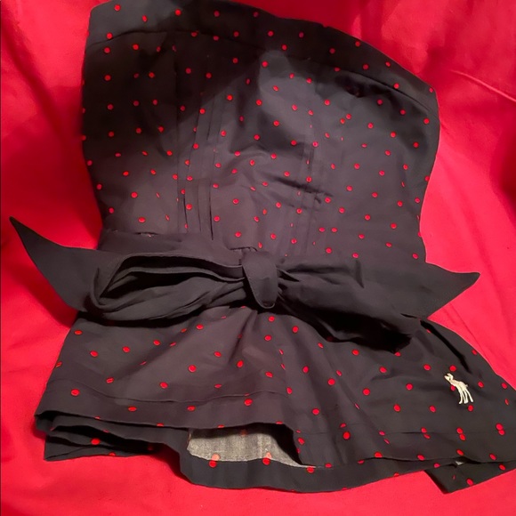 Albercrombie & Fitch polka dot crop top - Picture 1 of 5